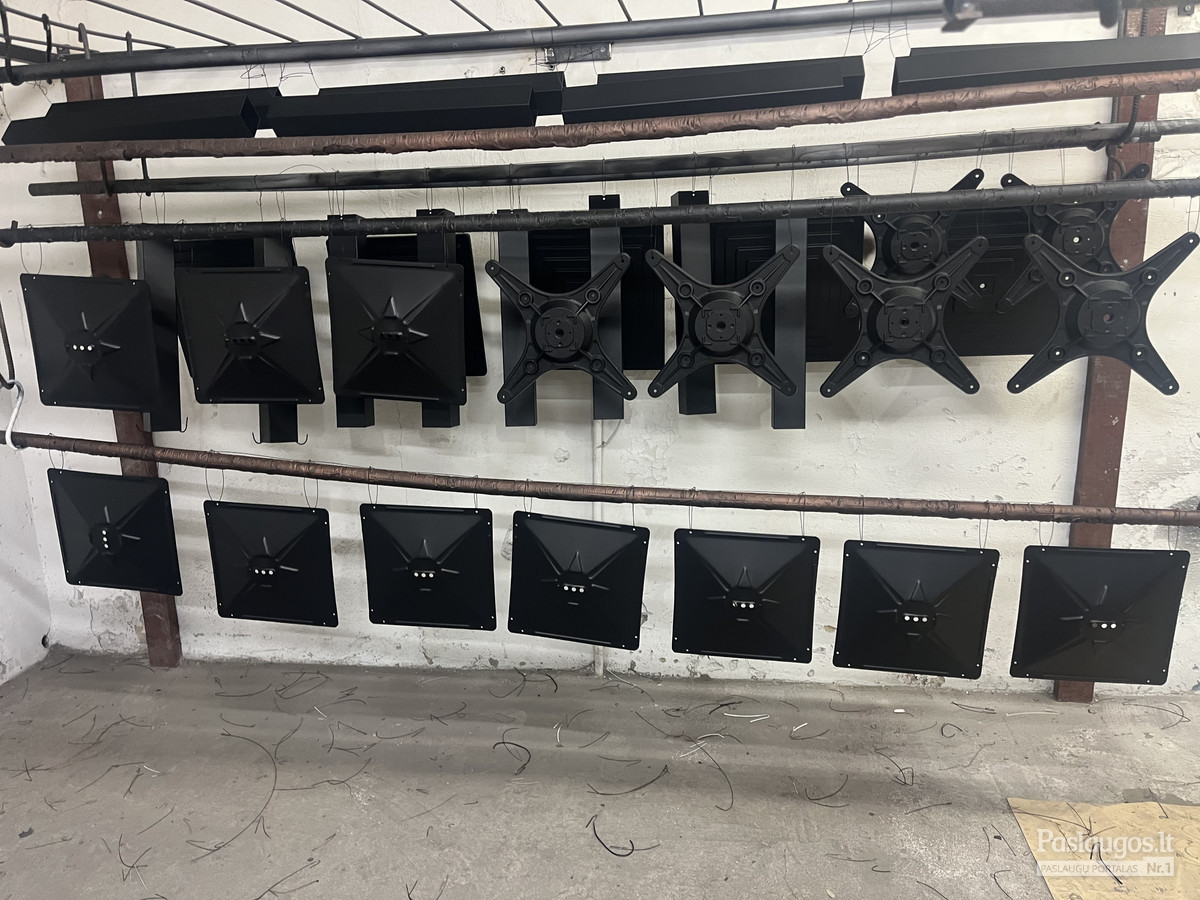 SMĖLIAVIMO, DAŽYMO, SUVIRINIMO DARBAI