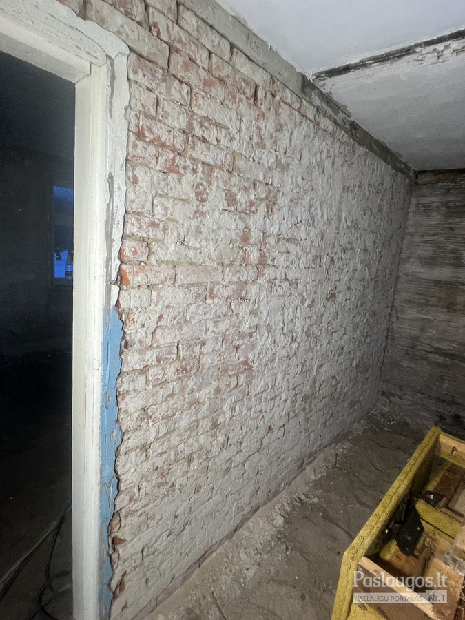 SMĖLIAVIMO, DAŽYMO, SUVIRINIMO DARBAI