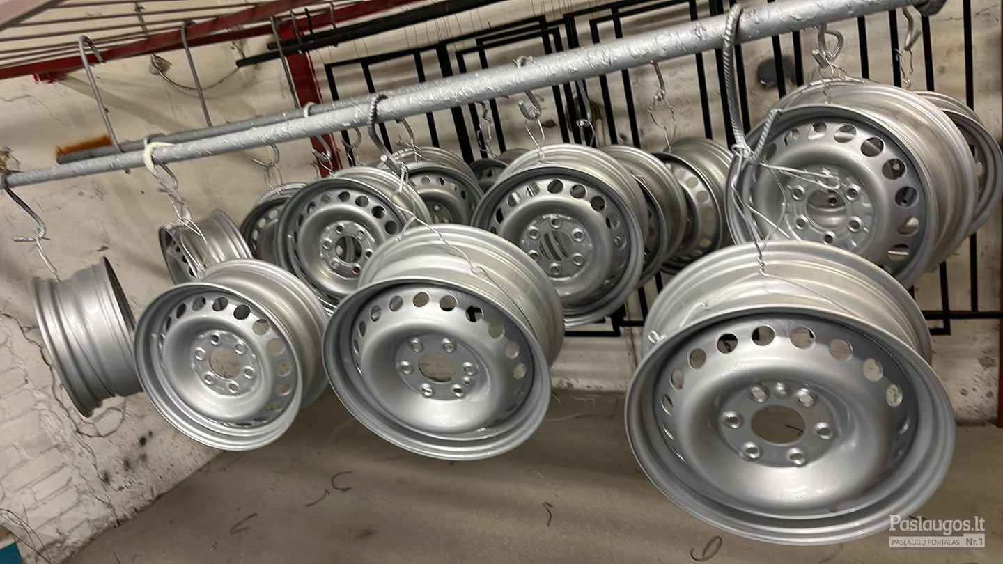 SMĖLIAVIMO, DAŽYMO, SUVIRINIMO DARBAI