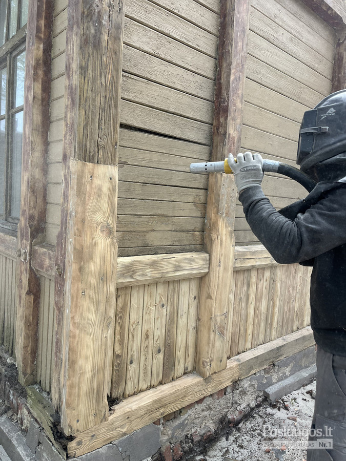 SMĖLIAVIMO, DAŽYMO, SUVIRINIMO DARBAI