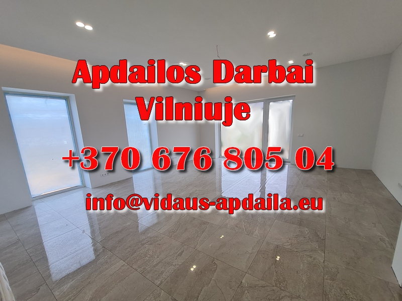 Apdailos darbai Vilniuje – Vidaus-apdaila.eu