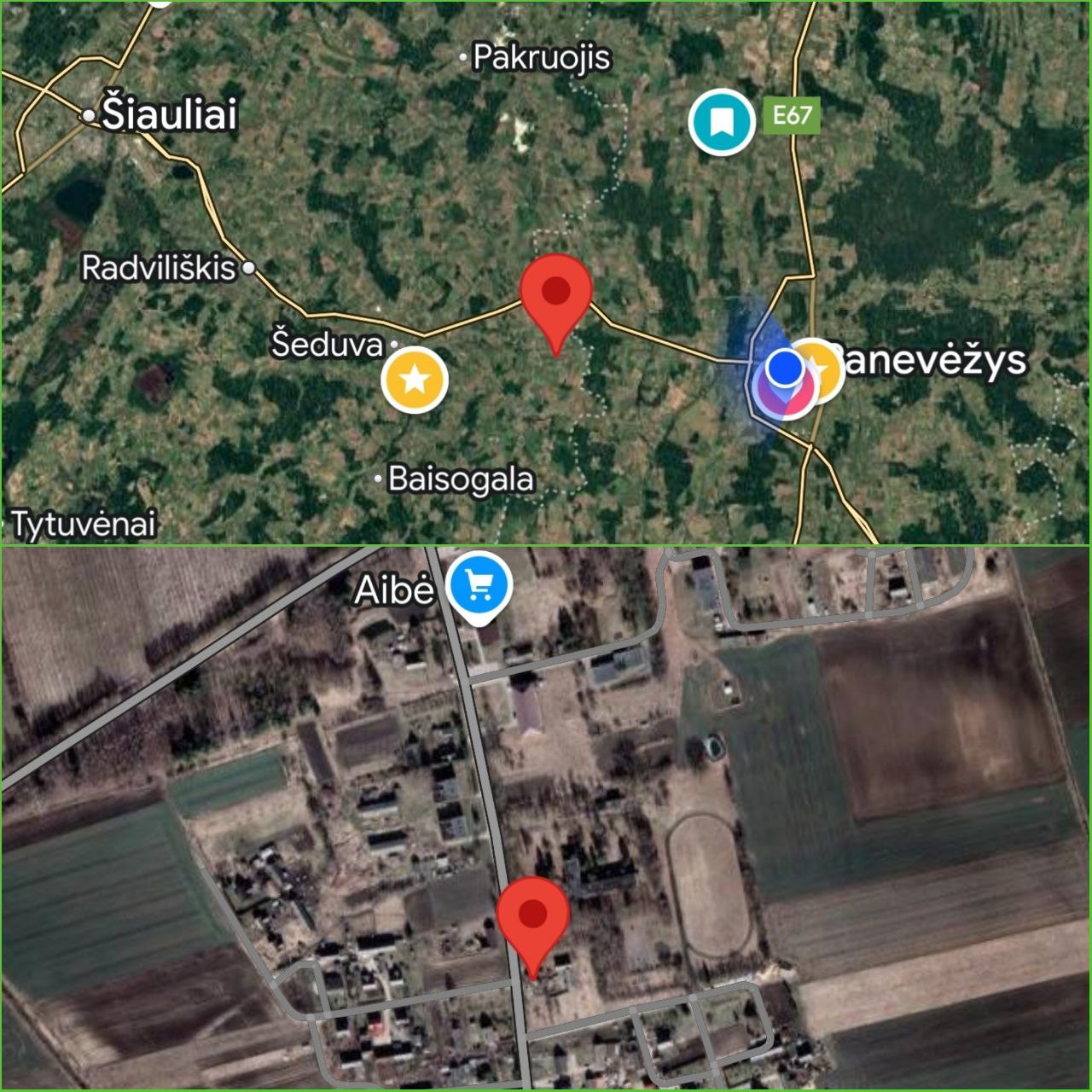 25 a sklypas Radviliškio r. sav., Beinorava