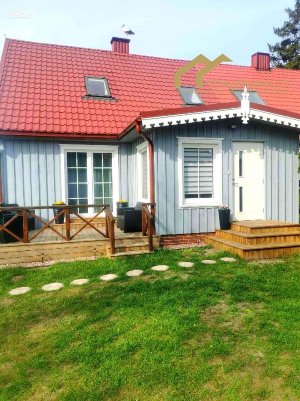 Parduodama sodybos dalis, Rusnės saloje.