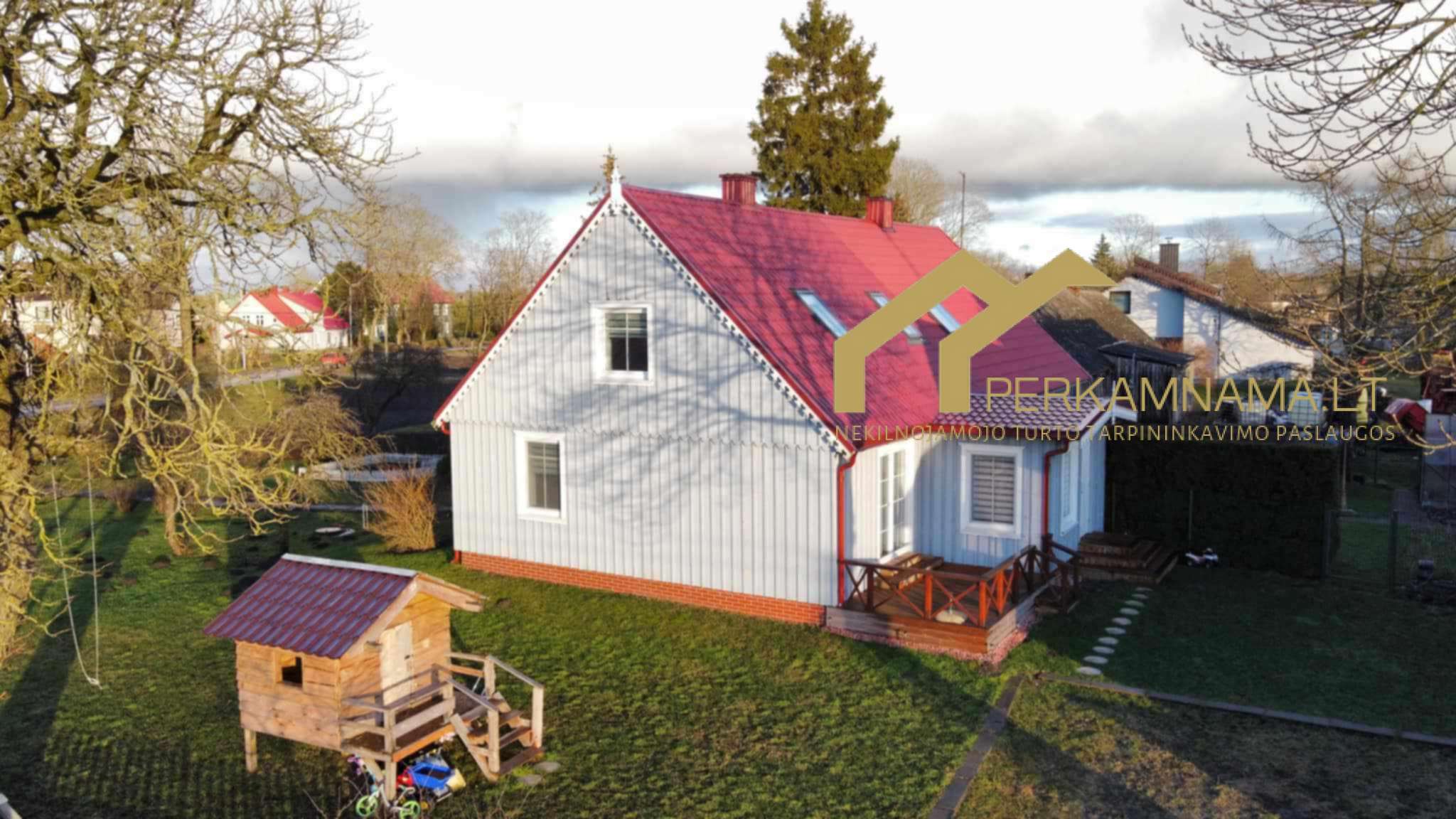 Parduodama sodybos dalis, Rusnės saloje.