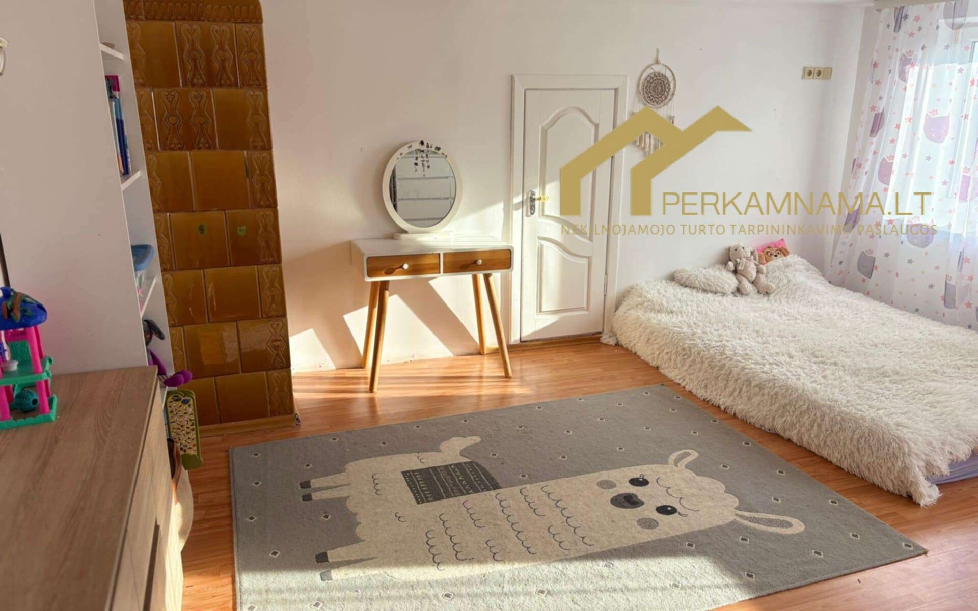 Parduodamas 3 kambarių butas Priekulėje