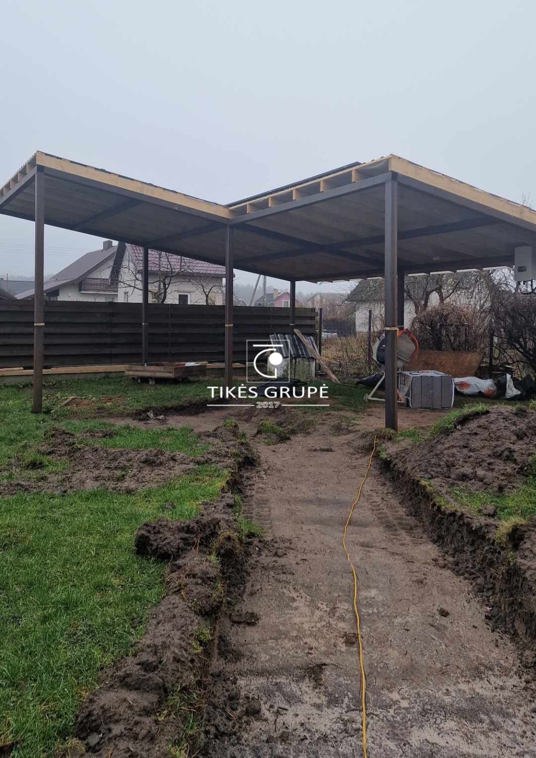 Dercekliuose parduodamas sodo namas