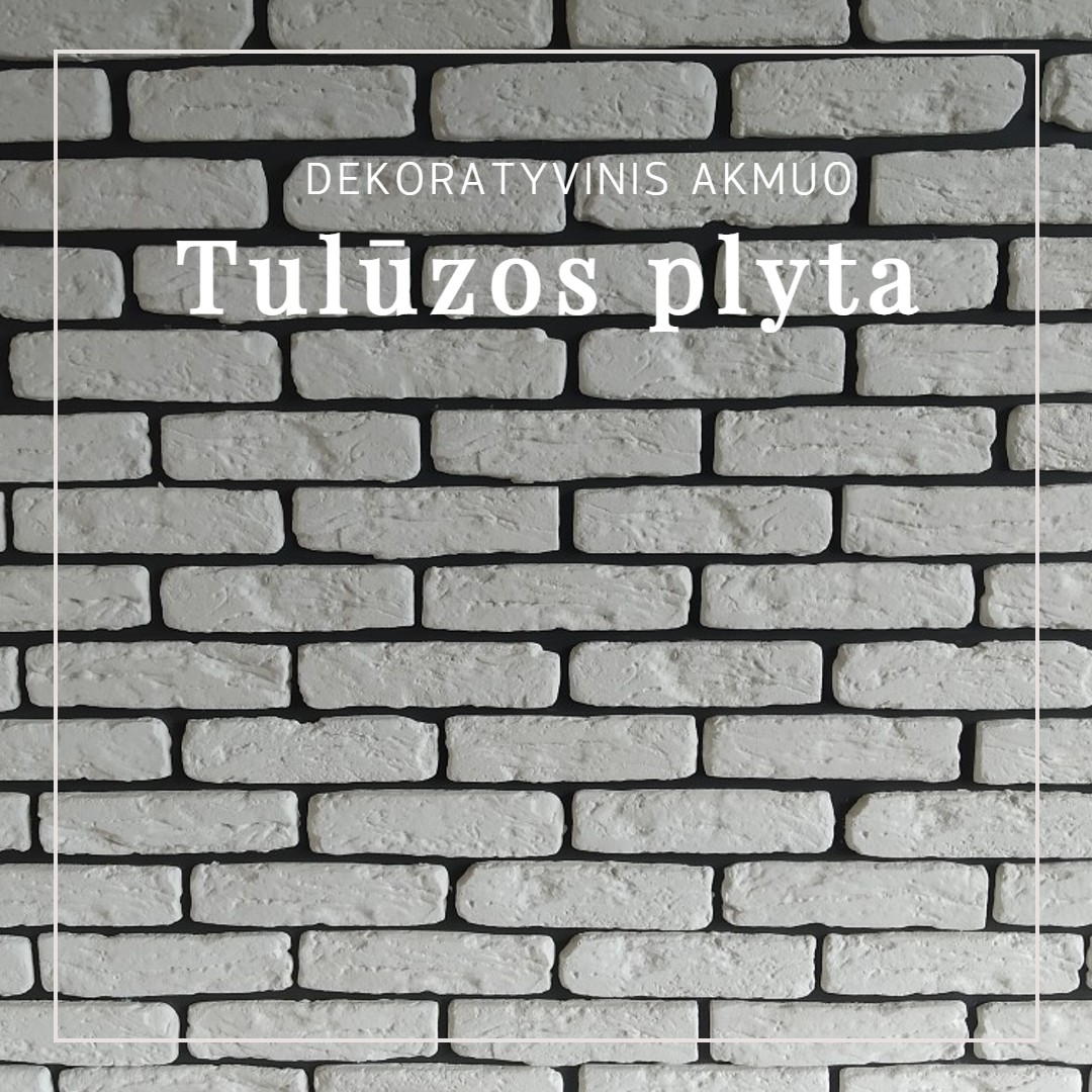 Dekoratyvinis akmuo vidaus interjerui