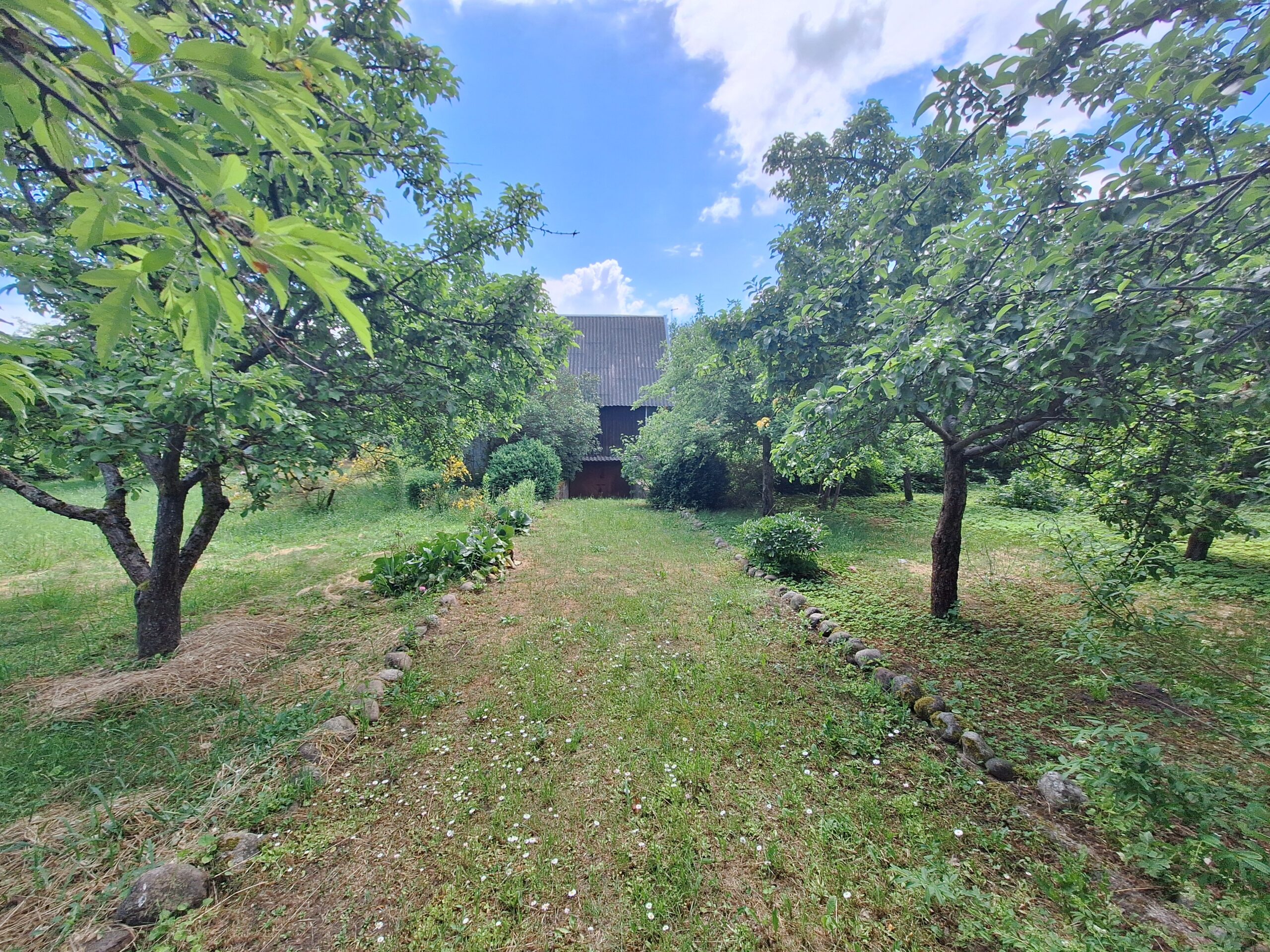 Parduodamas sodo namas su 12 a. sklypu Klaipėdos raj. Šnaukštų k.