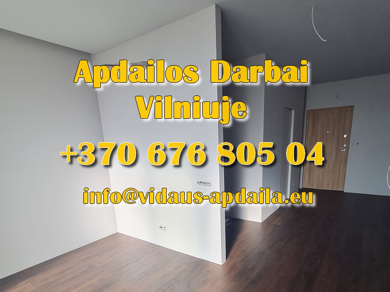 Apdailos darbai Vilniuje – Vidaus-apdaila.eu