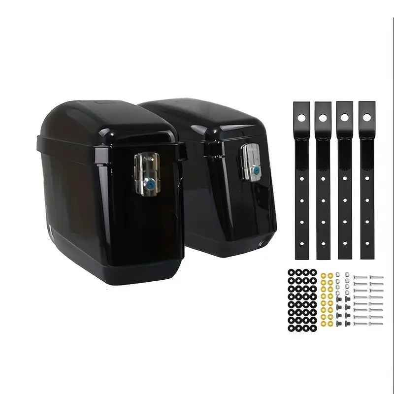 Šoninės plastikinės motociklo dėžės