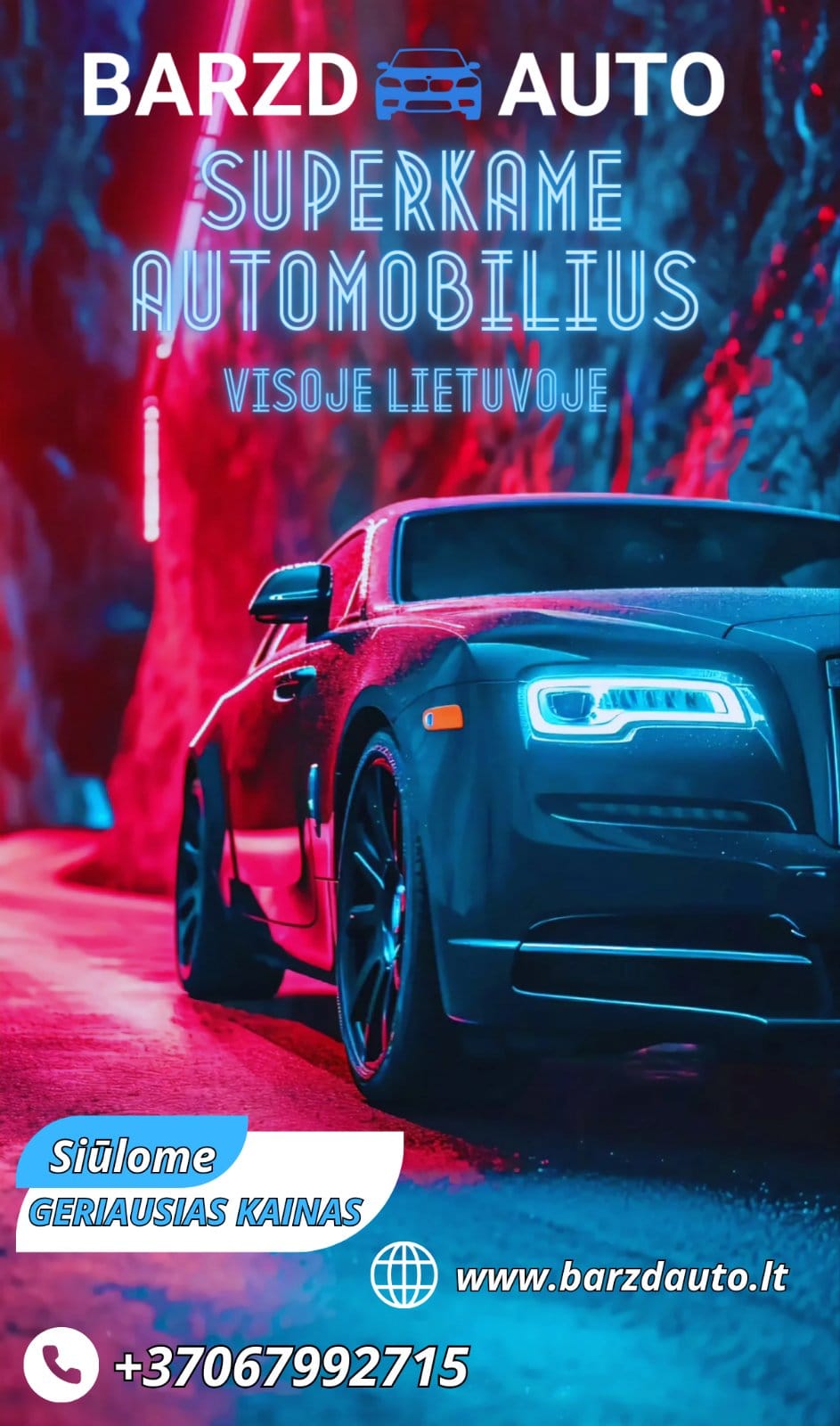 Automobilių supirkimas. SIAULIAI