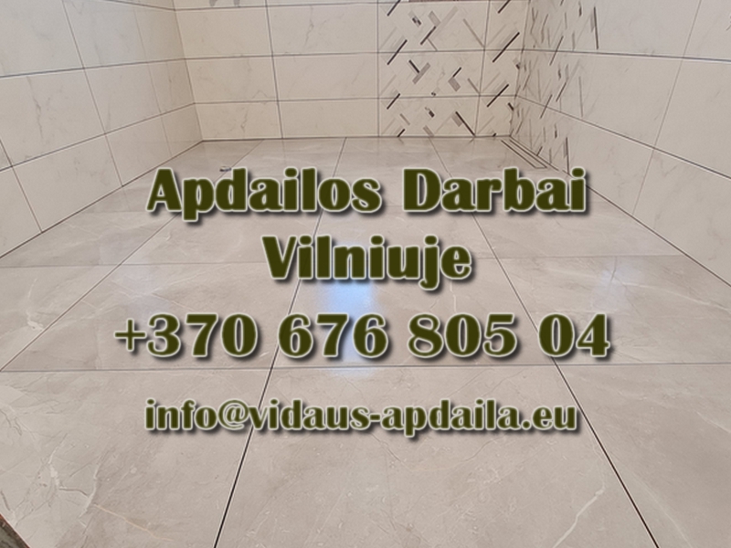 Apdailos darbai Vilniuje – Vidaus-apdaila.eu