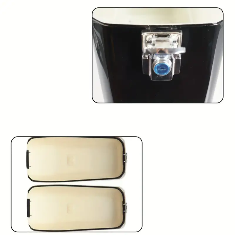 Šoninės plastikinės motociklo dėžės