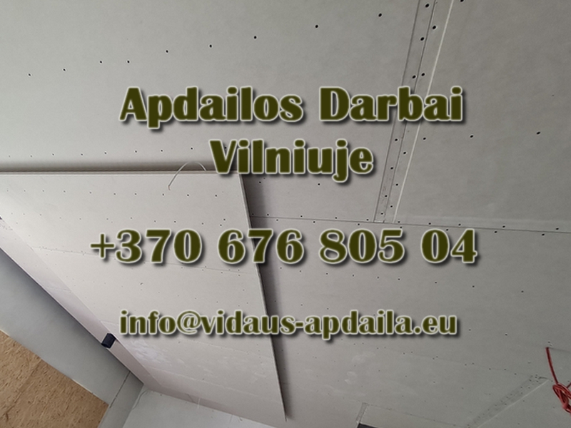 Apdailos darbai Vilniuje – Vidaus-apdaila.eu