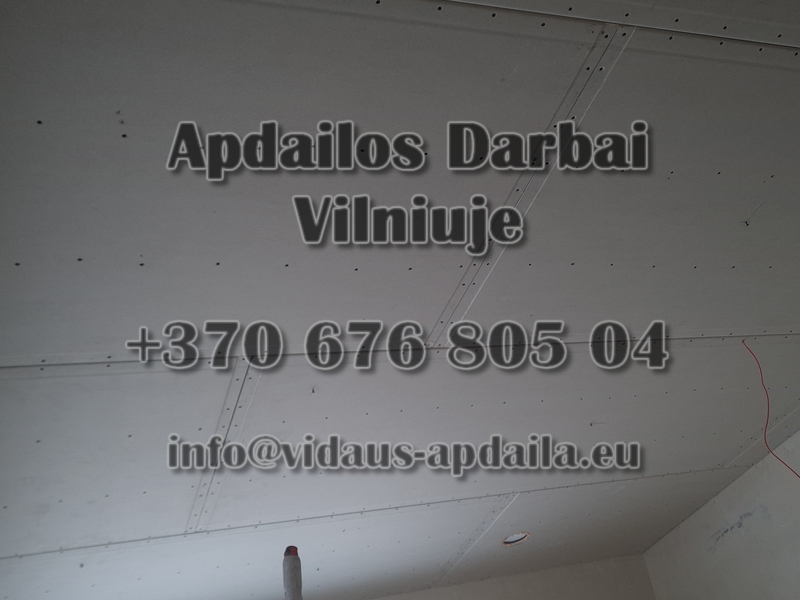 Apdailos darbai Vilniuje – Vidaus-apdaila.eu