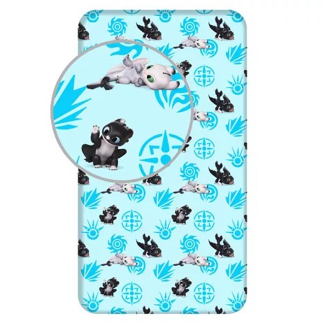 Paklodė su guma How To Train Your Dragon