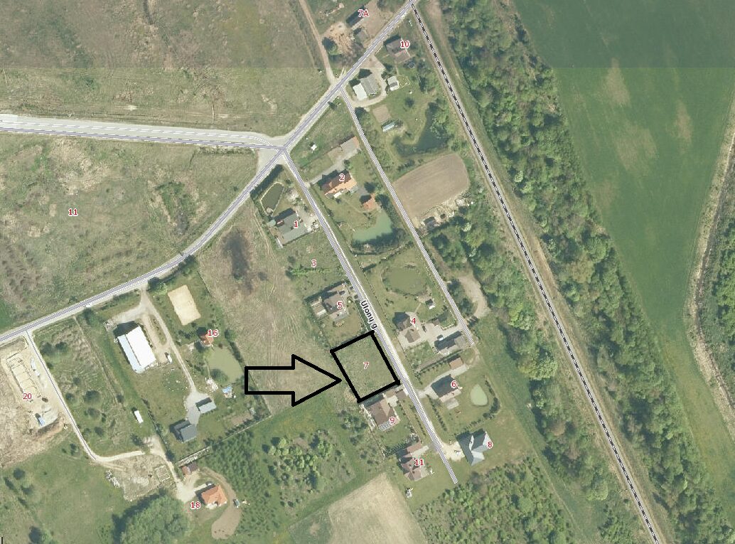 Parduodamas 12.17 arų sklypas su projektu ir vietinėmis komunikacijomis – Kaspariškių k., Ulonų g. netoli Klaipėdos