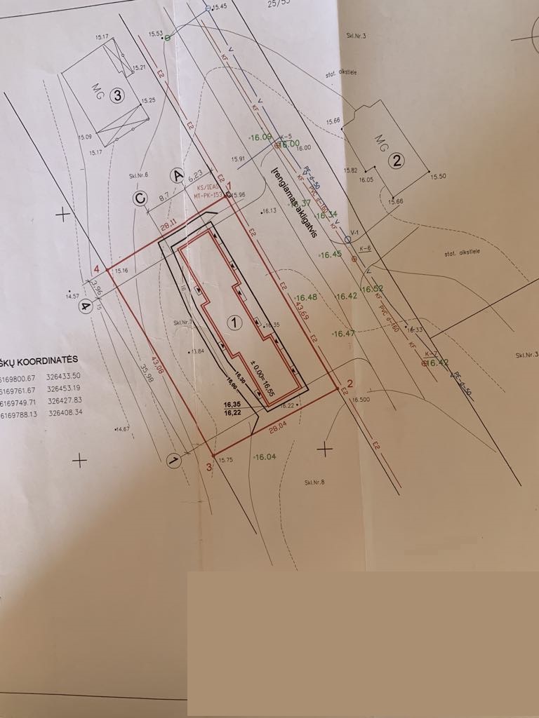 Parduodamas 12.17 arų sklypas su projektu ir vietinėmis komunikacijomis – Kaspariškių k., Ulonų g. netoli Klaipėdos