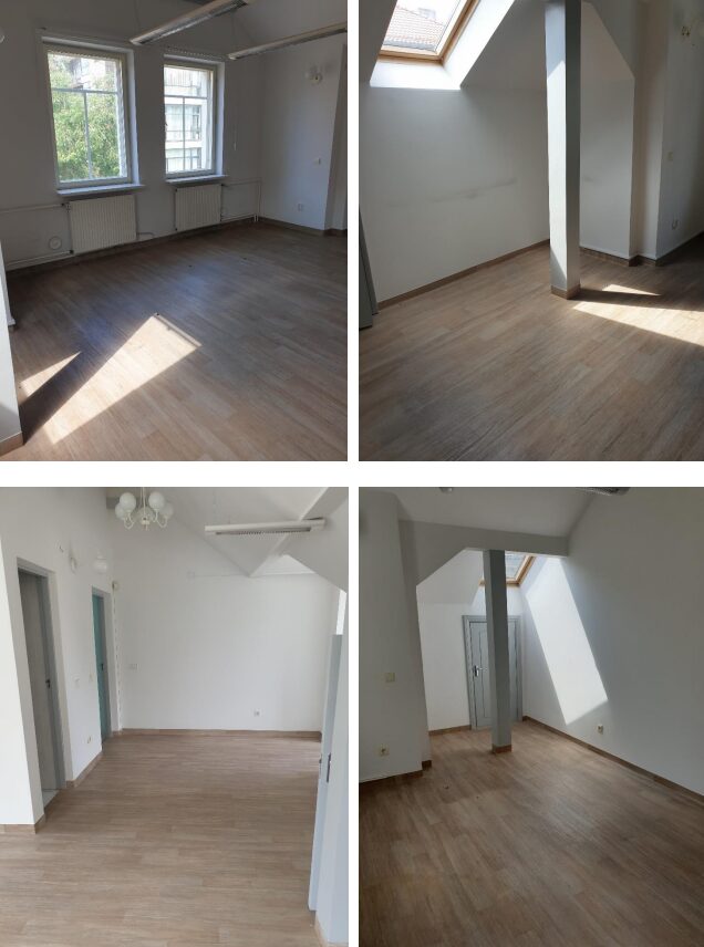 Išnuomojamos Administracinės patalpos centre Vytauto g. 24 ir 24A Klaipėdoje. Plotai nuo 12 kv.m. iki 100 kv.m.