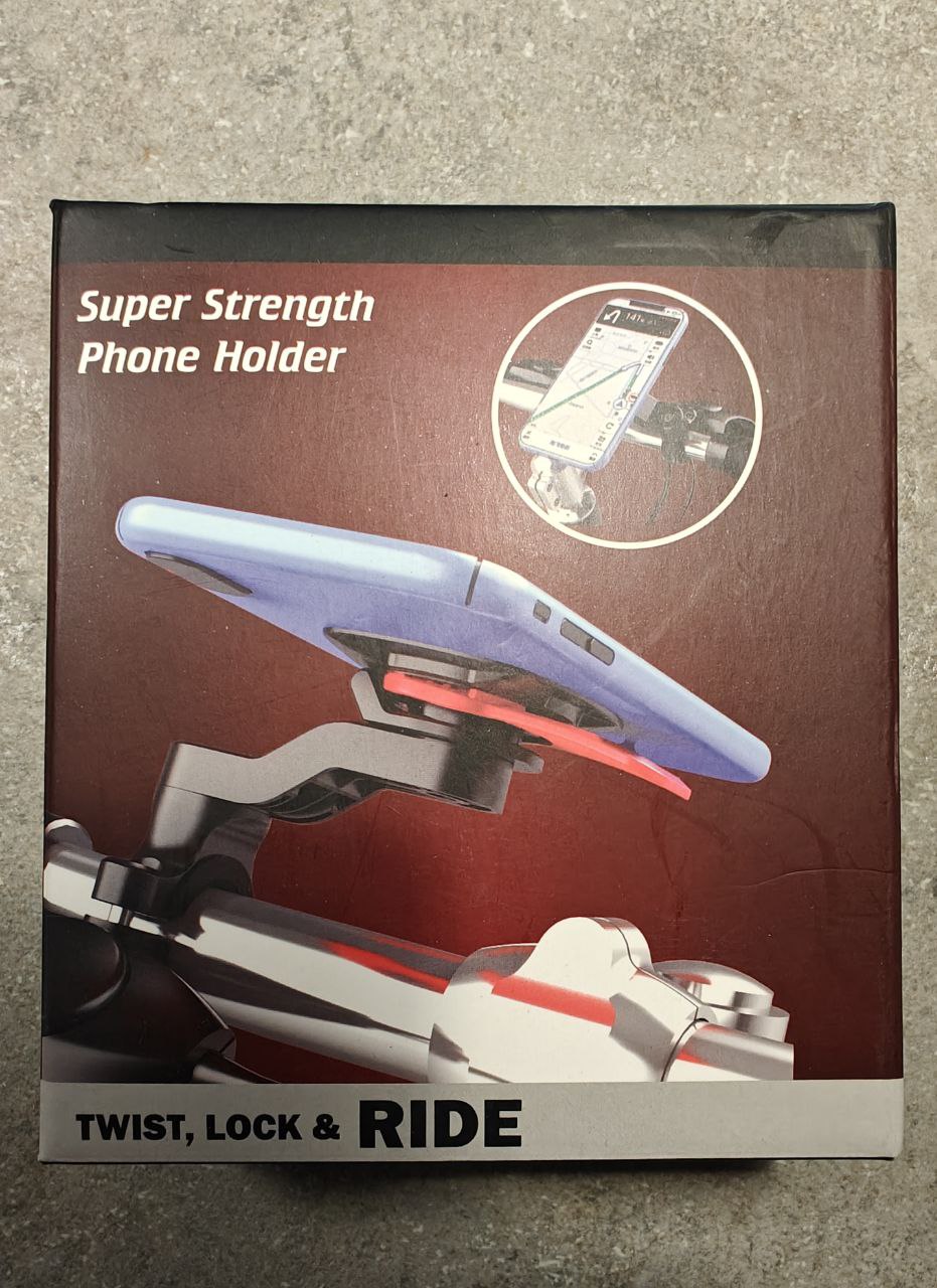 Quad lock telefono laikiklis analogas