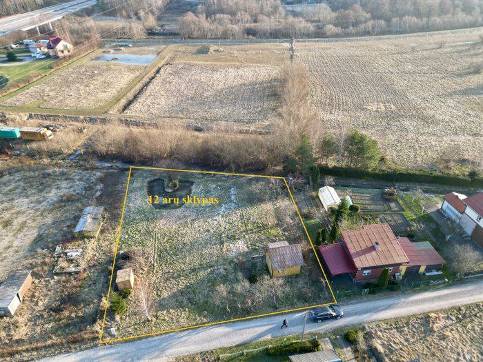 Parduodamas sklypas su namo projektu Palanga