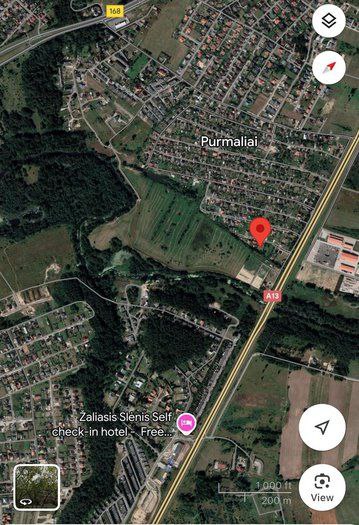 Parduodamas sklypas su namo projektu Palanga