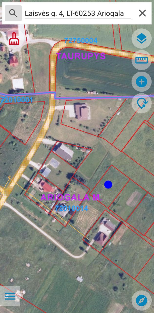 16 a sklypas Raseinių r. sav., Ariogala