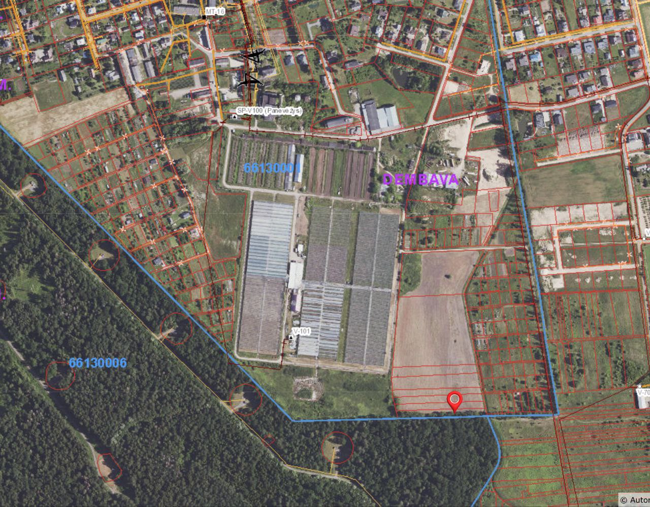 Sklypas Dembavos k. Velžio sen., Panevėžio r.