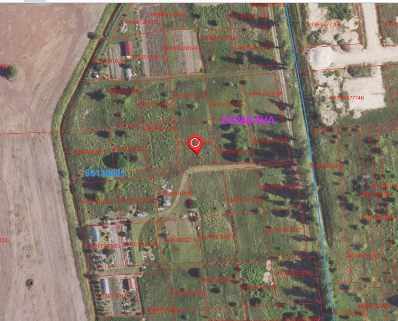 6 arų žemės sklypas Dembavos k. Panevėžio r.