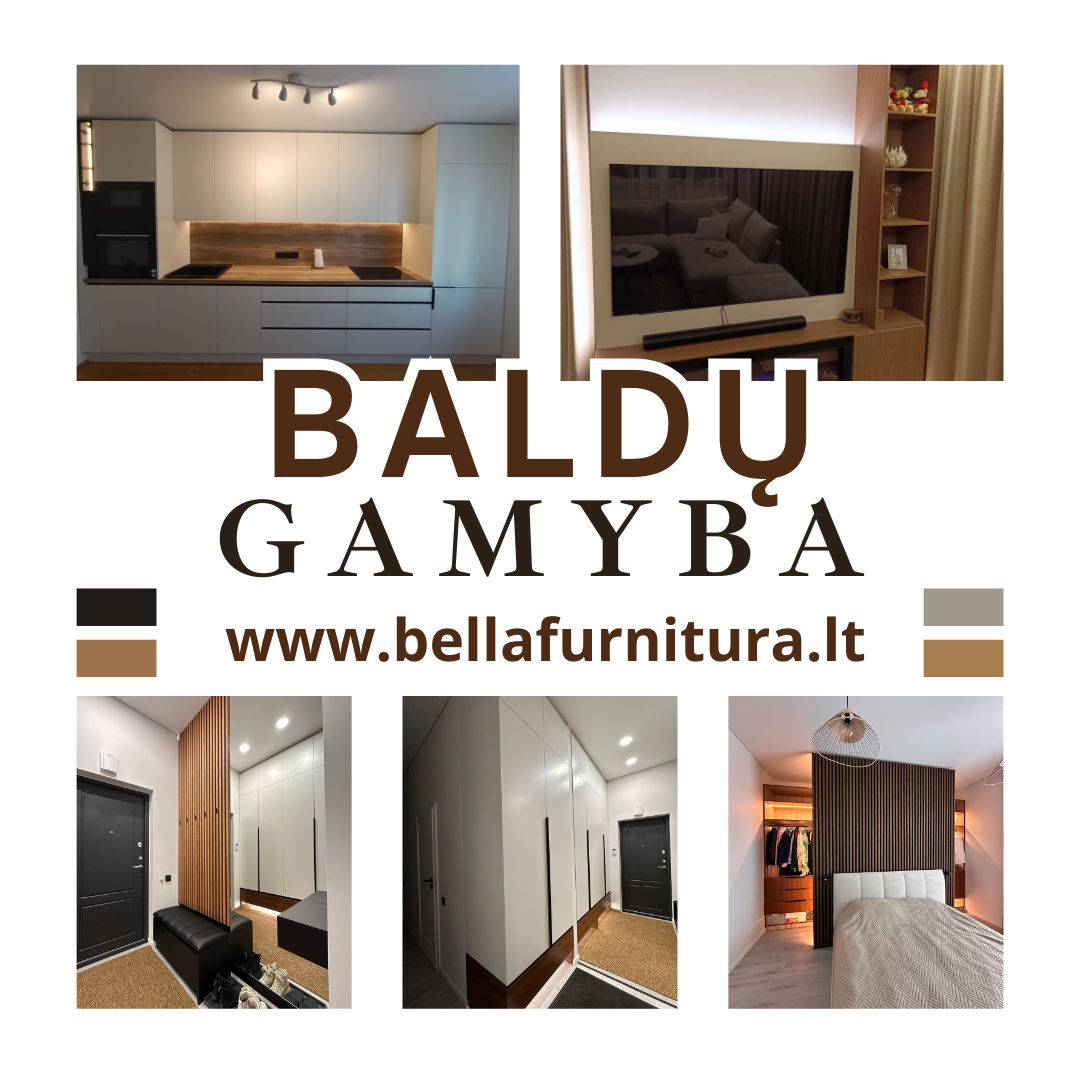 Nestandartinių baldų gamyba Lietuvje