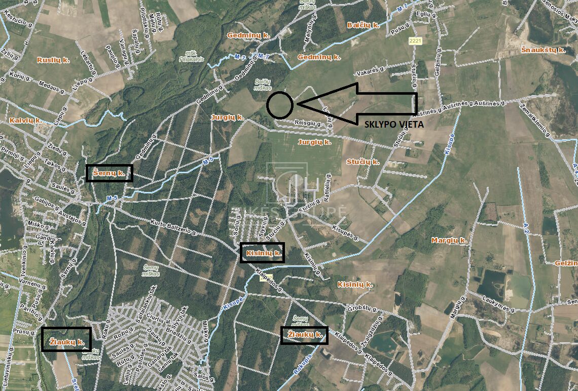 Parduodamas 10,90 ha žemės ūkio sklypas Dovilų sen., Jurgių k.