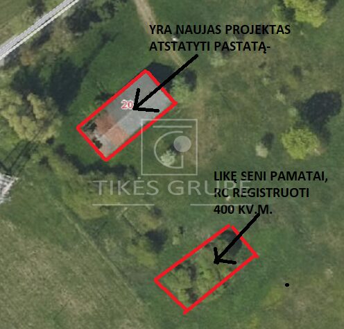 Parduodamas žemės ūkio ir gyvenamosios paskirties sklypas Saugų seniūnijoje, Sakūtėlių kaime!