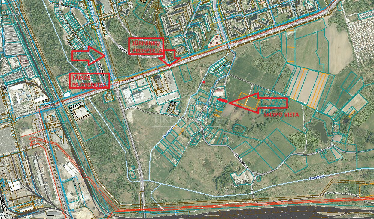 Parduodamas Kitos paskirties sklypas vienbučių ir dvibučių pastatų teritorijos Žardupės g., 10 arų