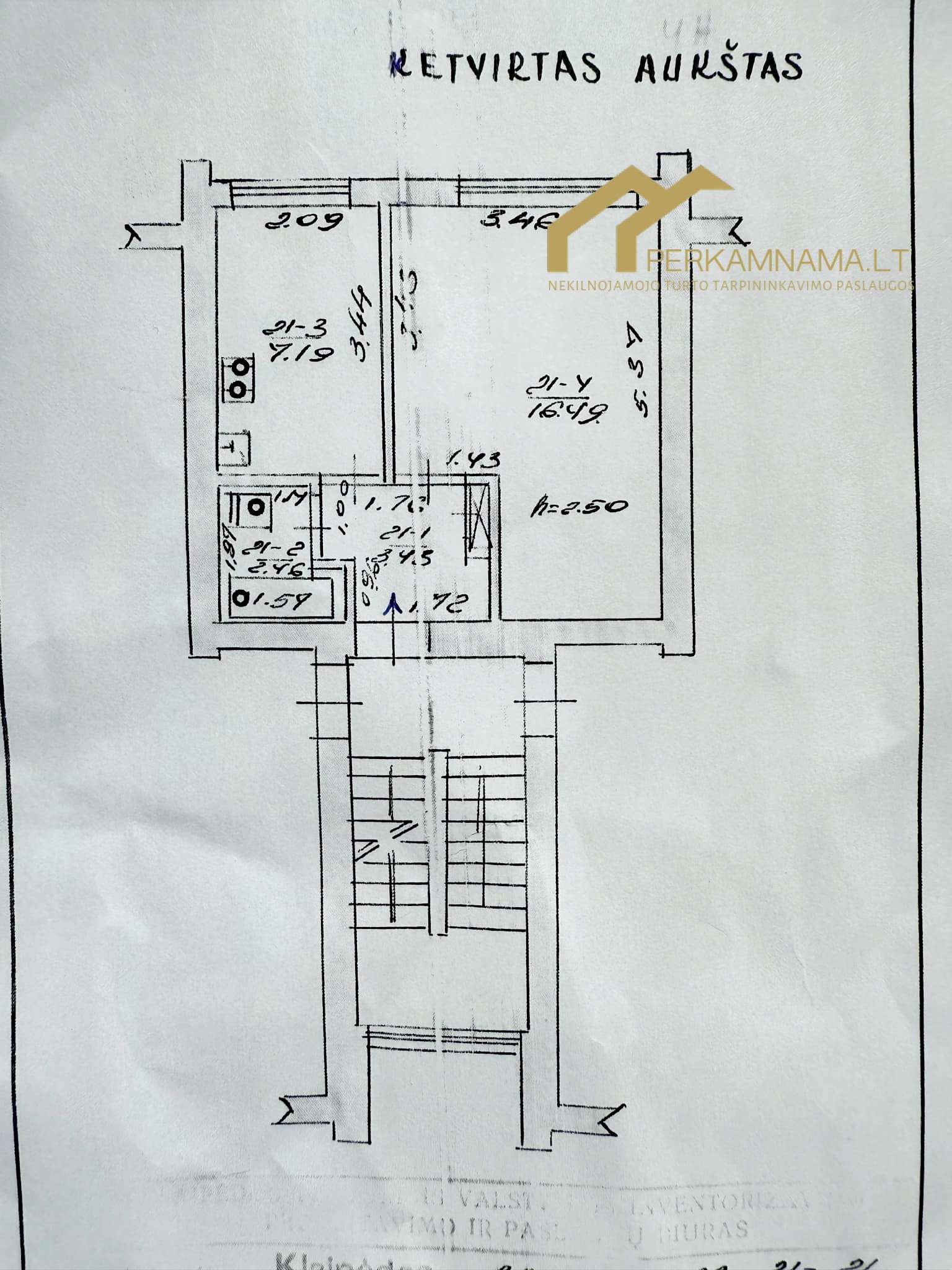 Parduodamas butas renovuotame name.