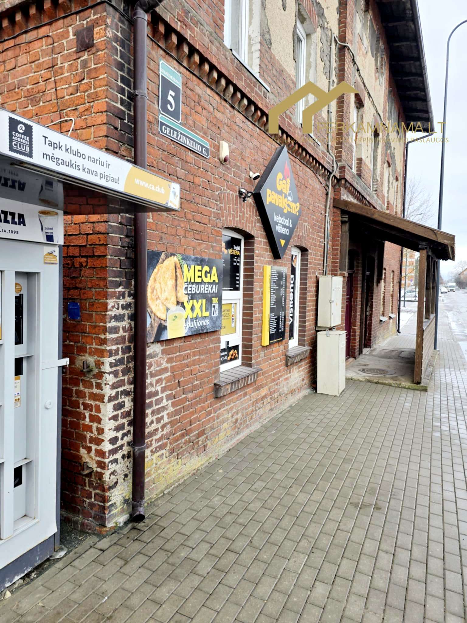 Parduodamos kebabinės patalpos Šilutėje