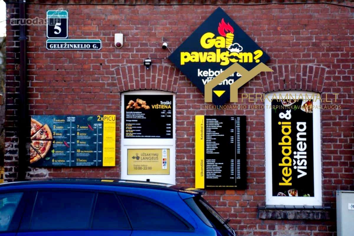 Parduodamos kebabinės patalpos Šilutėje