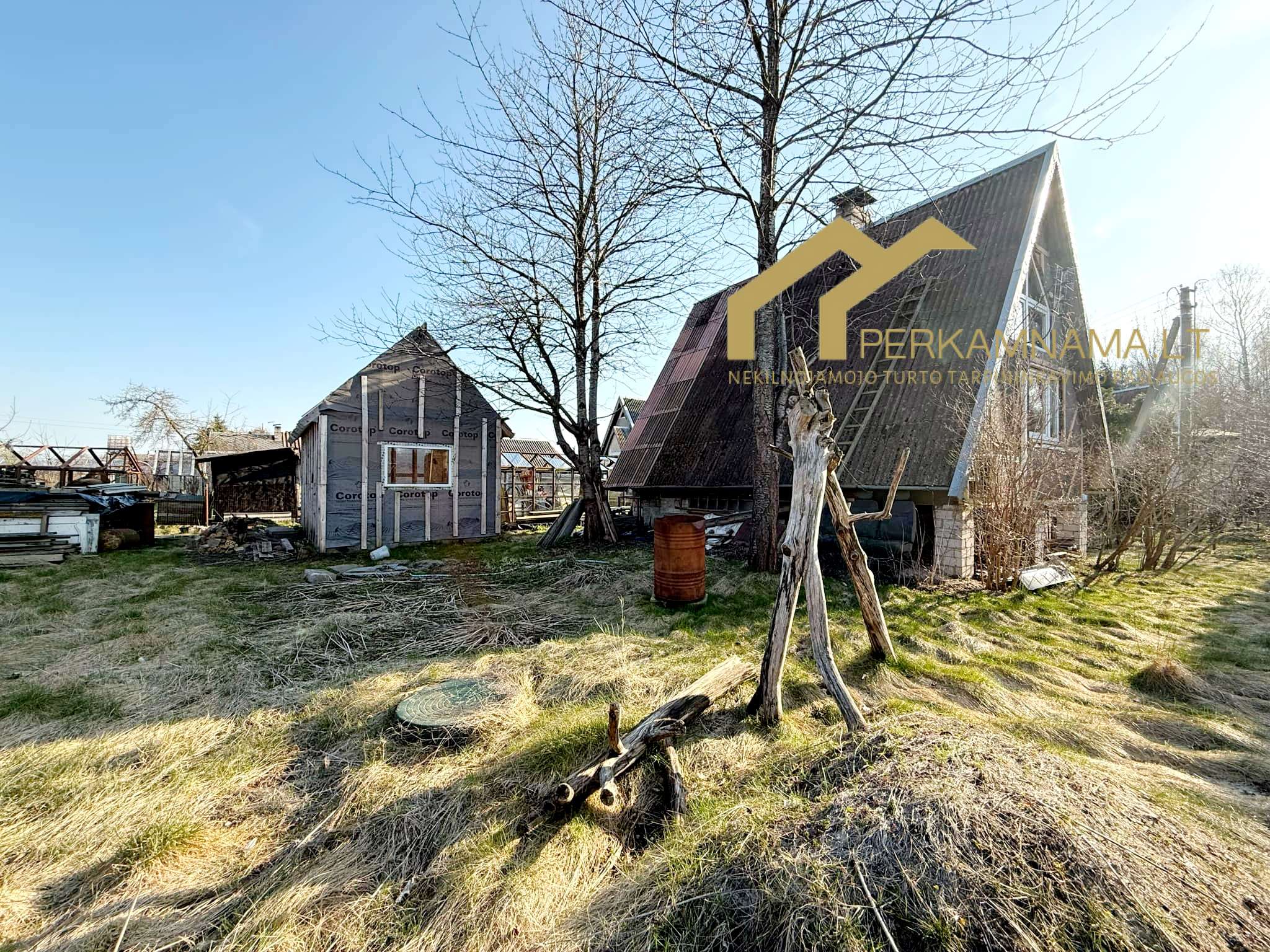 Parduodamas sodo namas