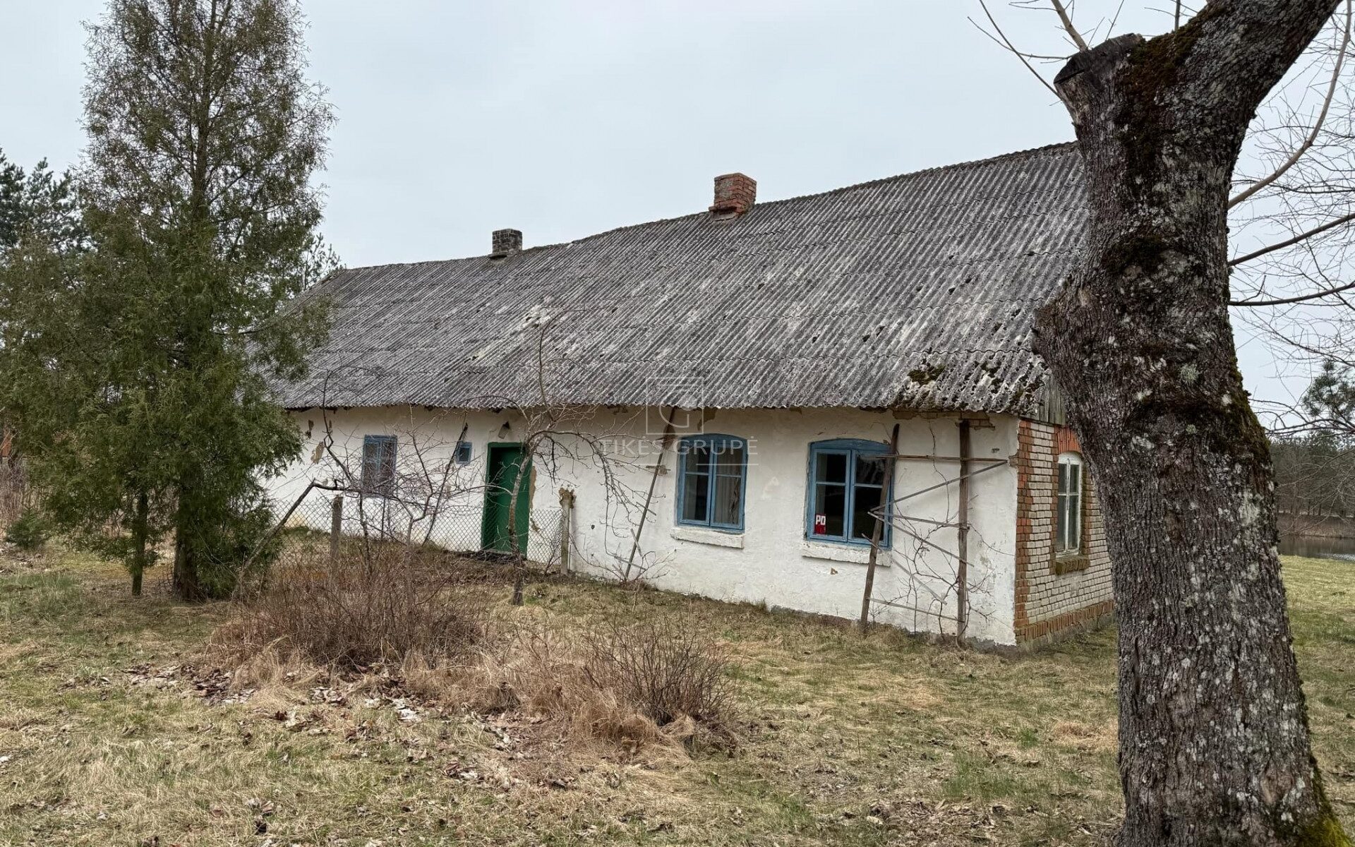 Parduodama unikali sodyba su įžuvintu tvenkiniu Klaipėdos rajone, Poškų k. (Šalia Agluonėnų)