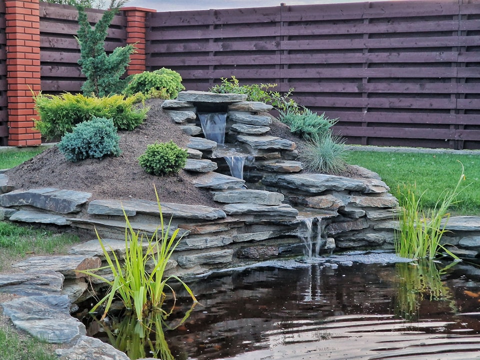 Dekoratyvinių tvenkinių įrengimas, renovacija