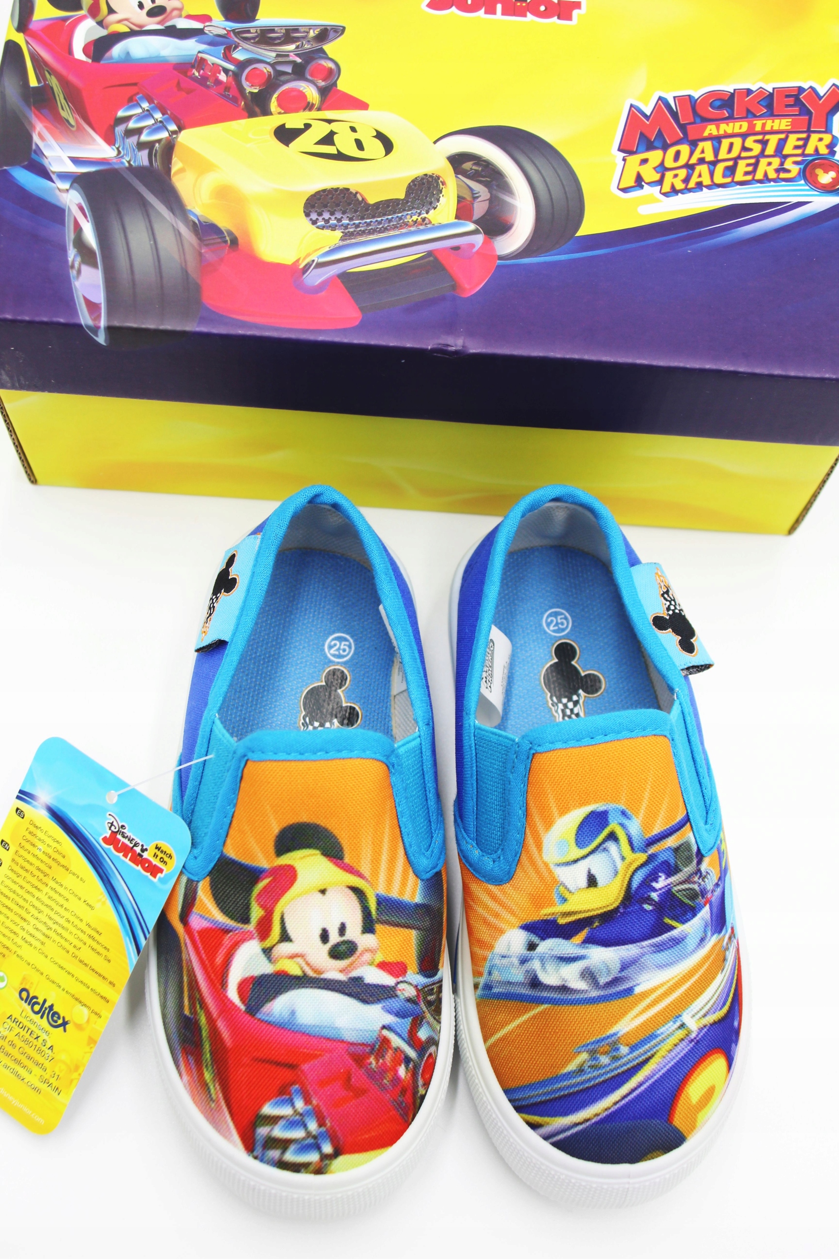 Vaikiški pusbačiai „Mickey and Donald”