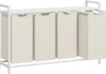 4 skyrių skalbinių laikymo lentyna, 4X40L.