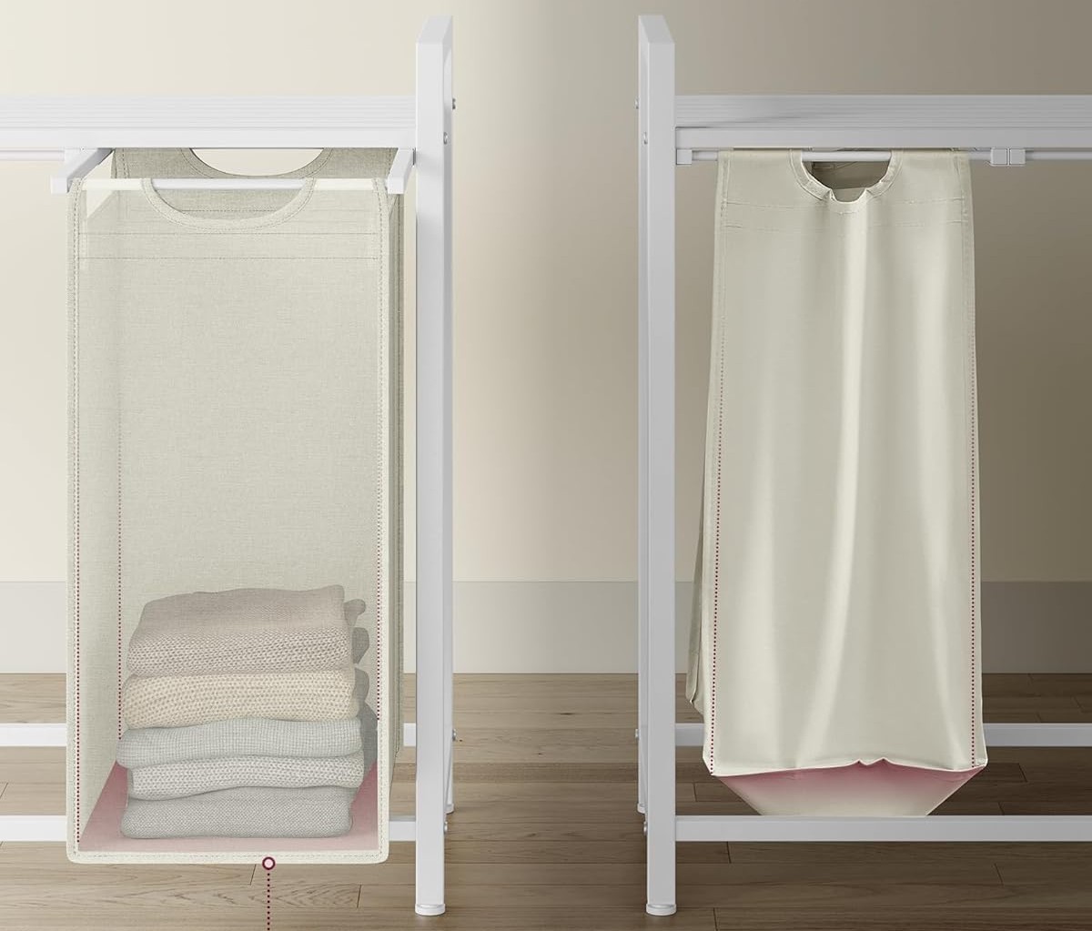 4 skyrių skalbinių laikymo lentyna, 4X40L.