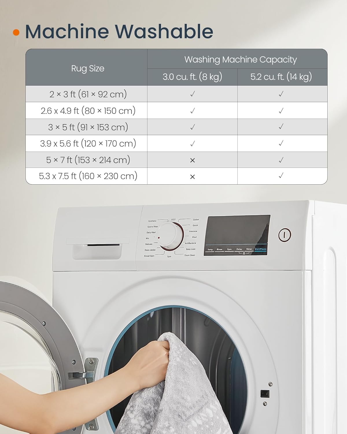 Modernus, neslystantis kilimas