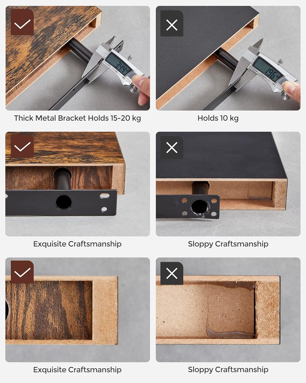 Sieninė lentyna 80 x 20 cm.