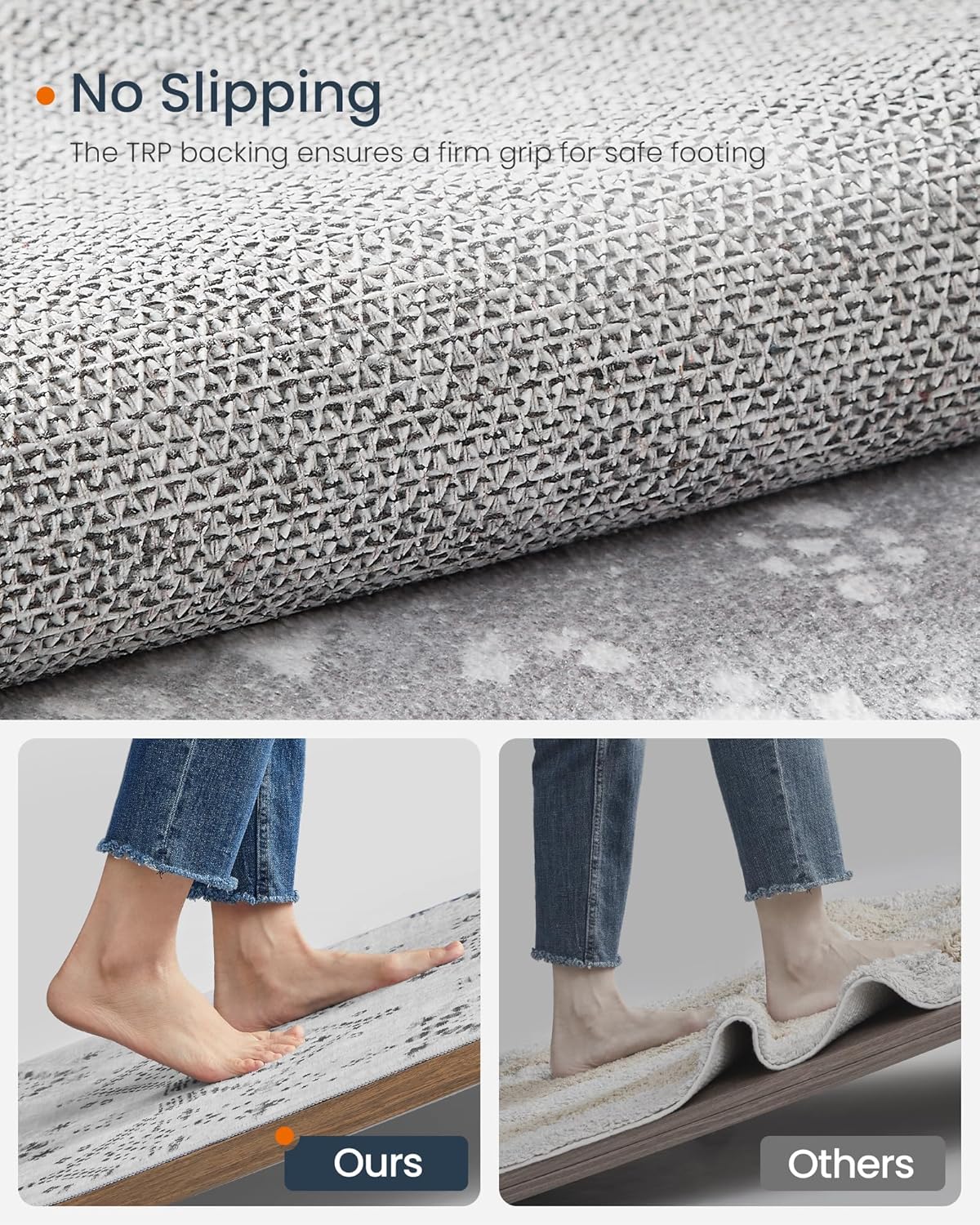 Modernus, neslystantis kilimas