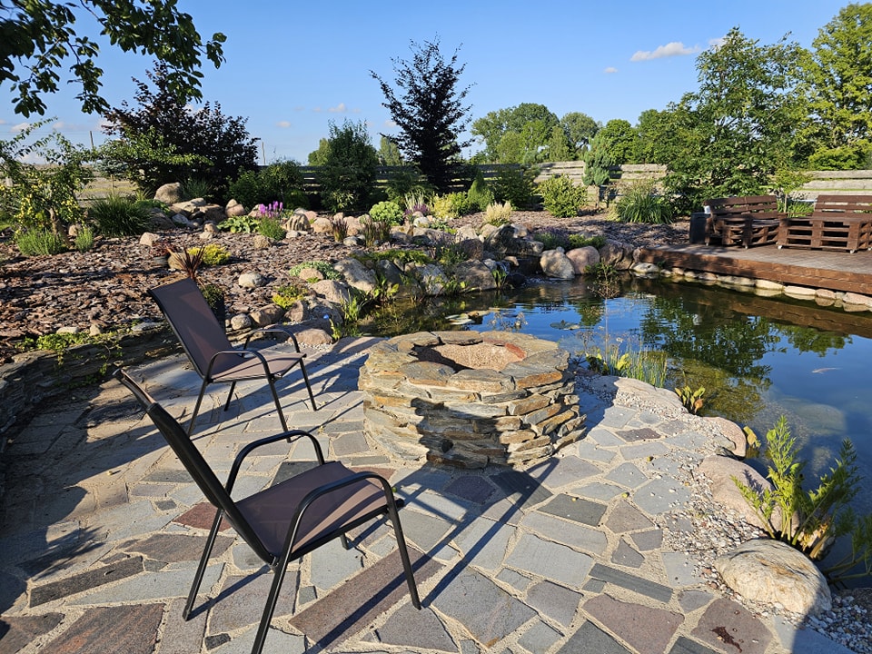 Dekoratyvinių tvenkinių, krioklių, fontanų įrengimas ir renovacija