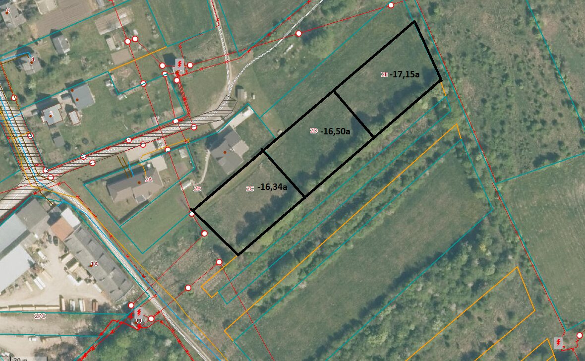 Parduodamas sklypas Klaipėdoje, Rimkuose – Tiesioji g. 2C (16,34 a)