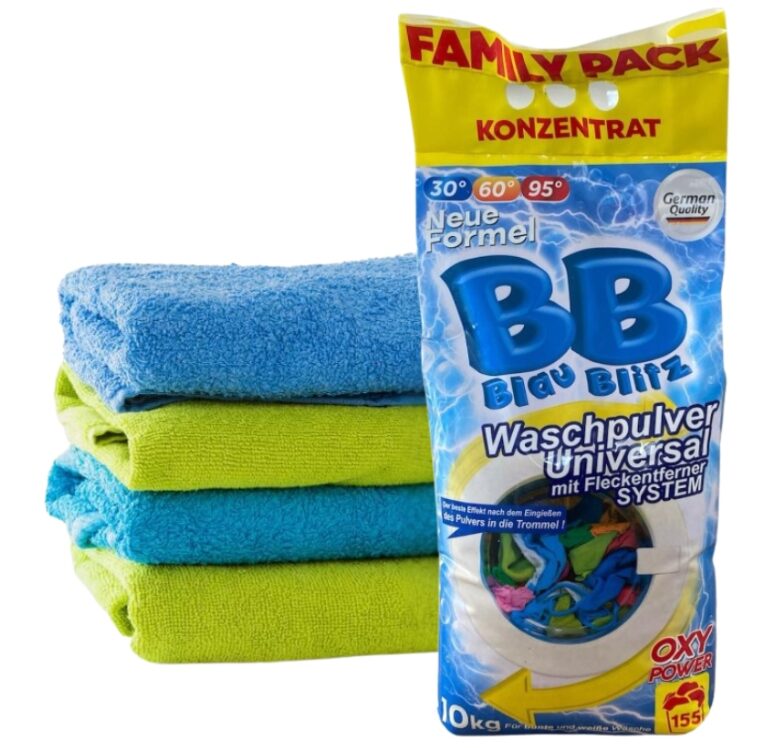 Universalūs skalbimo milteliai „Blau Blitz” 10 kg.