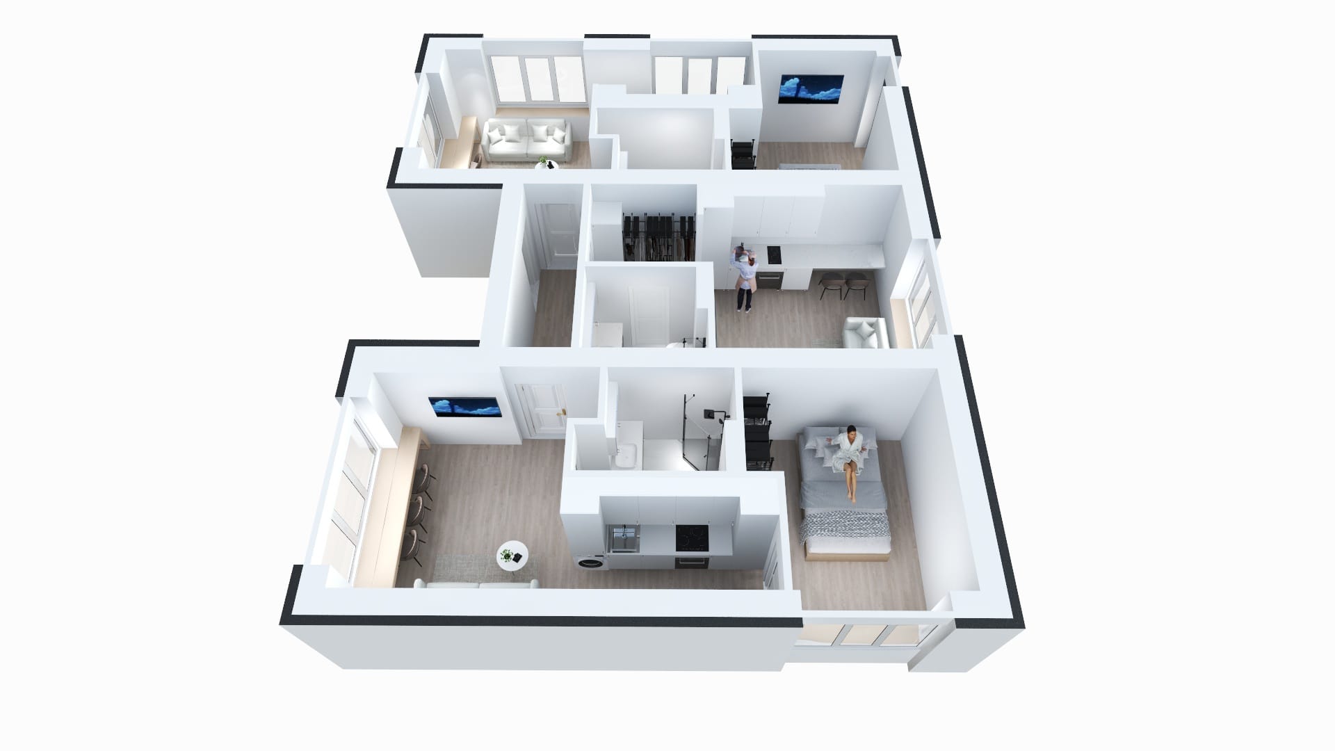 Parduodamas Namas Tauralaukyje su projektu 6 Butams