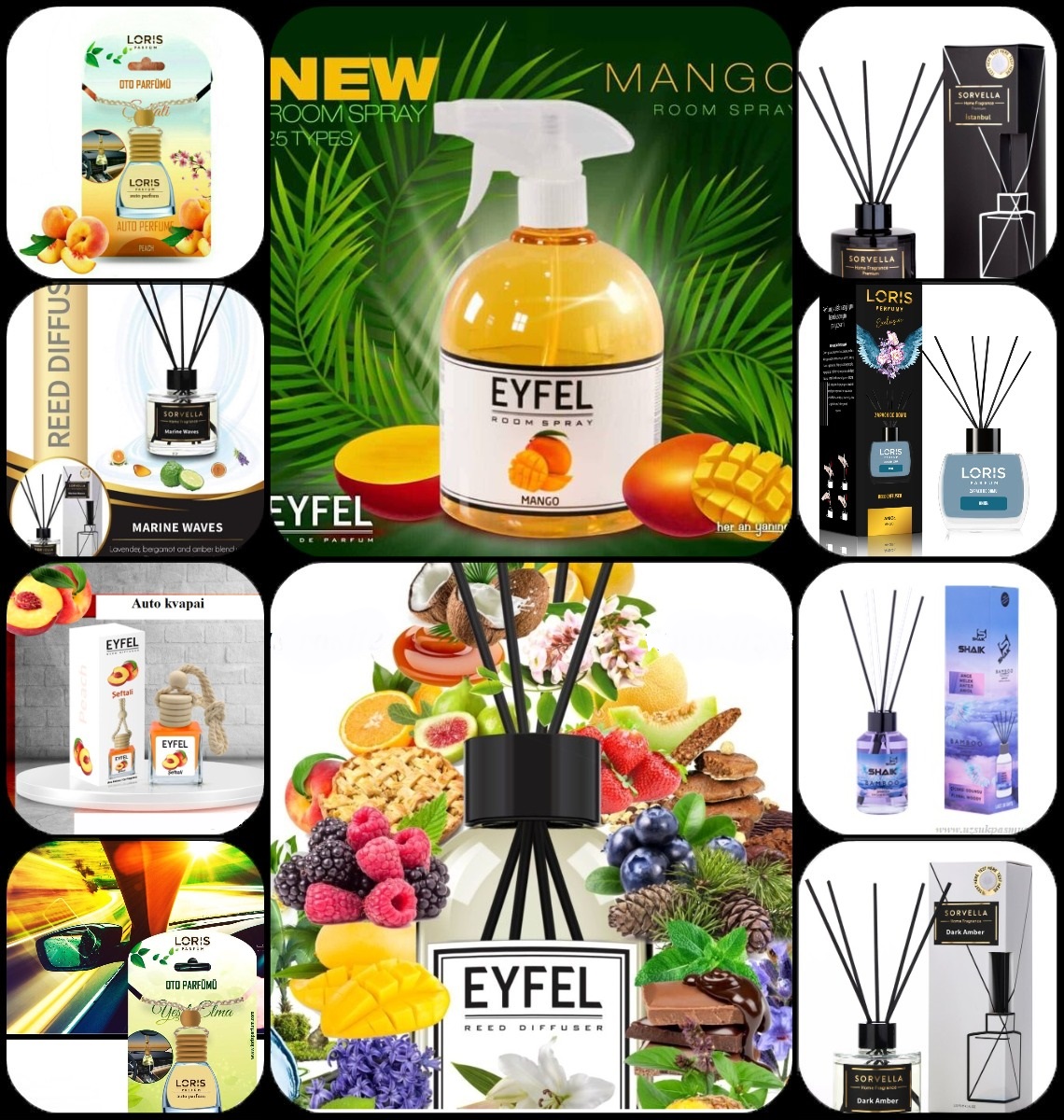 Namų kvapai: Sorvella, Bighil, Eyfel, Loris, Shaik, Ilgiz, Cavayelo, arabiški, VIP, Prady, 7Y Casa Perfums, Fragrance, Pure Essence, Charmens,Golden Silva, Oxyd, Live in Lofe ir kt.